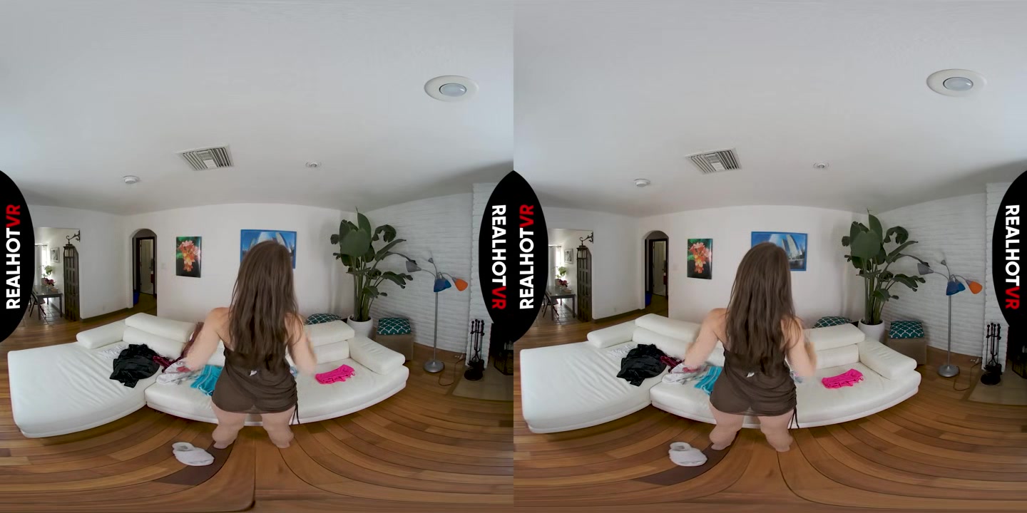 Masturbate To My Teen Tits While I Try On Sexy Cocktail Dresses & Tight Short Shorts - RealHotVR