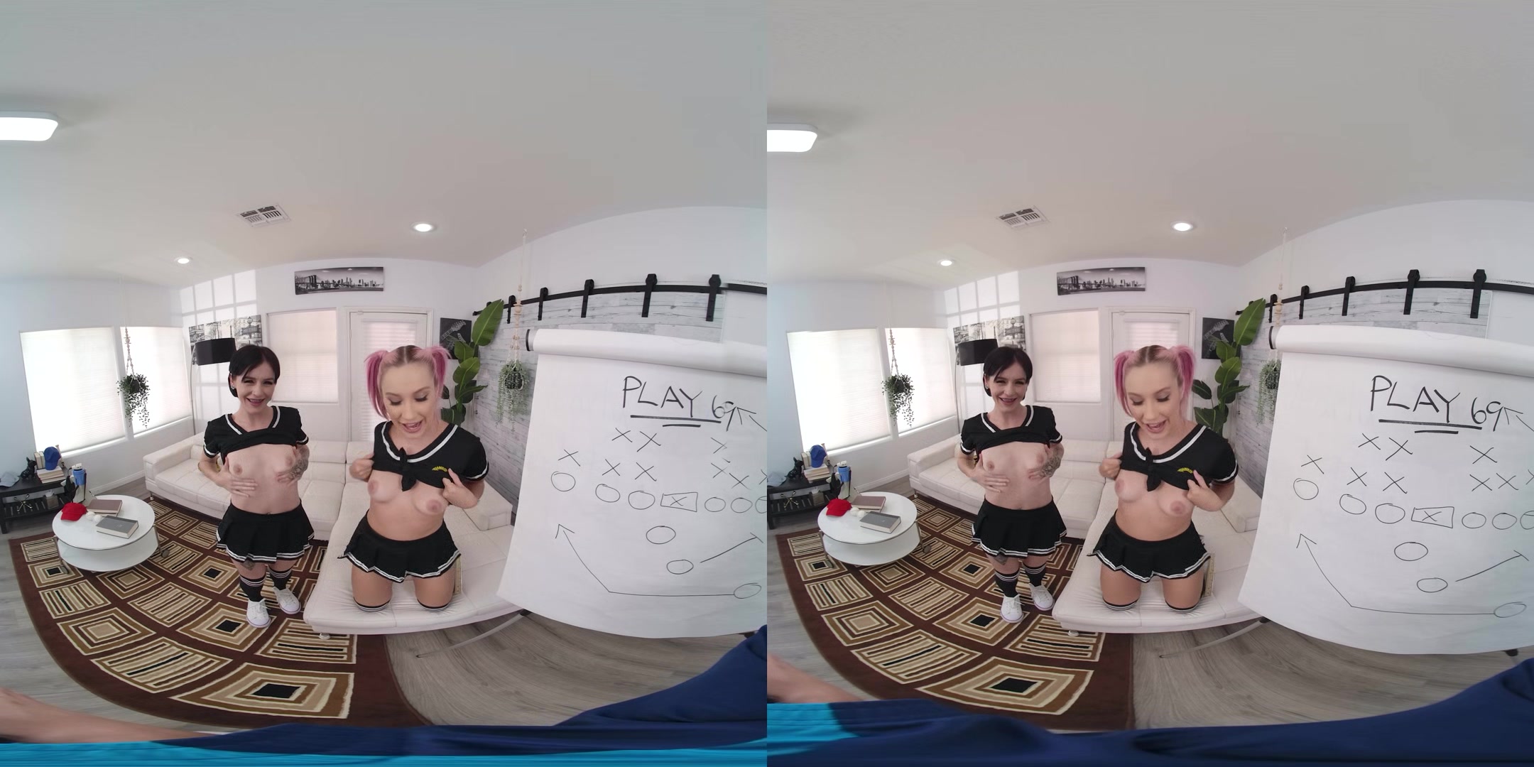 Threesome: Cheerleaders of your Team 3