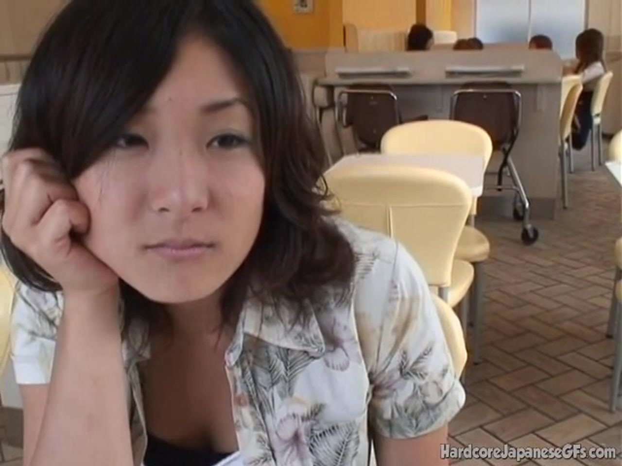 Cute Asian MILF fucked in doggystyle pose