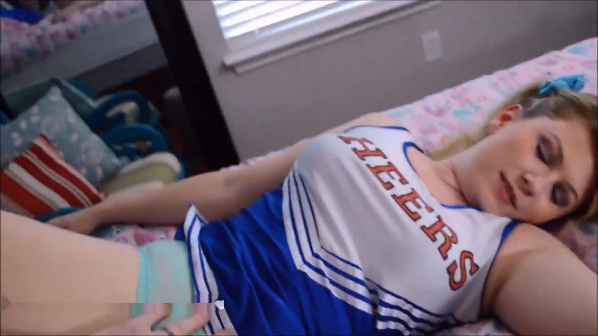 Your Hot Cheerleader Stuffs Panties, Sucks & Fucks! Pt1 - TacAmateurs