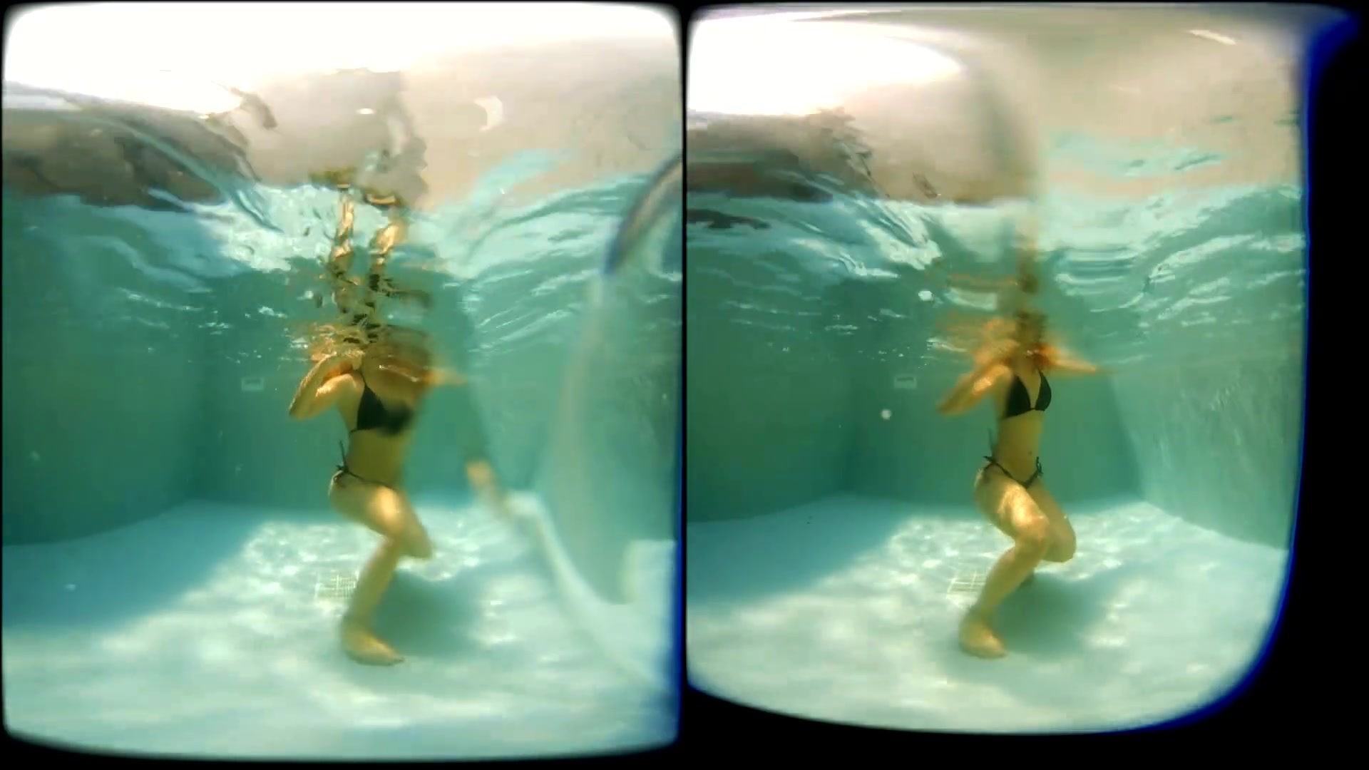 Compilation - 2 Bikini Girls Underwater - VRpussyVision
