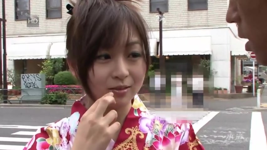Nozomi Hazuki Summer nude : Cute wetty girl in Kimono - Caribbeancom