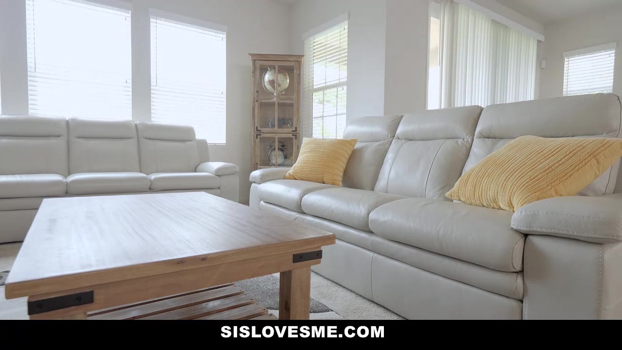 SisLovesMe - Stepsis Caught Perv Stepbro Jerking Off