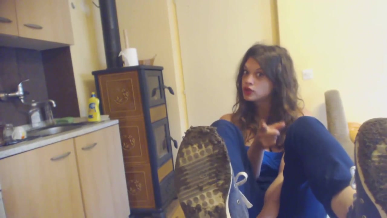 teen 18+ goddess wants you to clean her dirty sneakers by Foot Girls