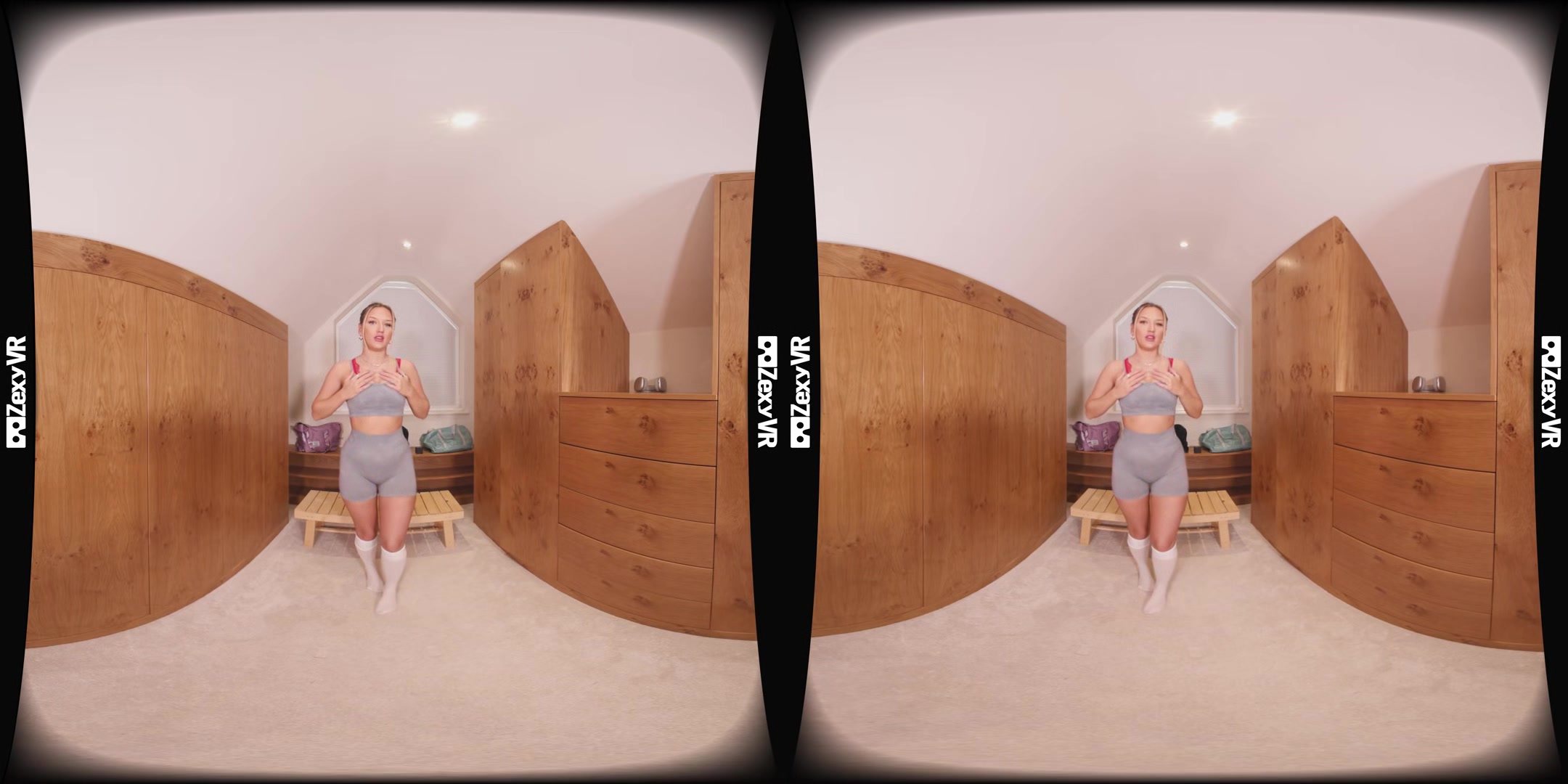 Gym Wear Strip - Zexyvr - Vr Porn Video