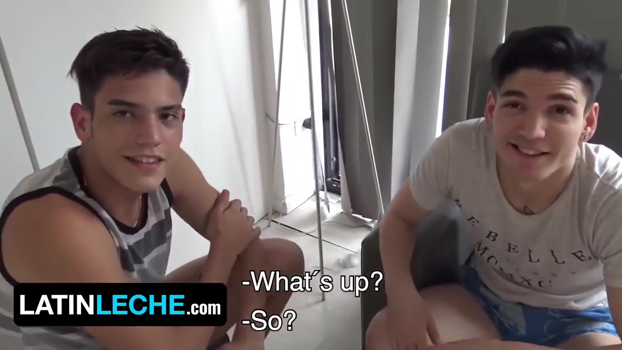 Handsome Young Twinks Tommy & Walter Have Fun With Their Hunk Stepdaddy On Camera