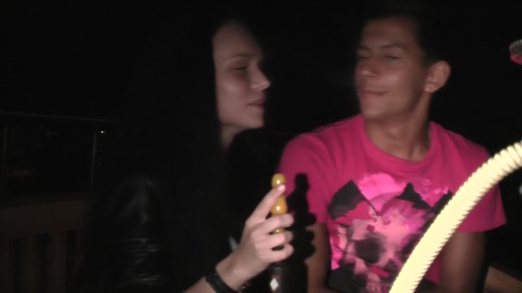 Black guy fucks a sexy babe