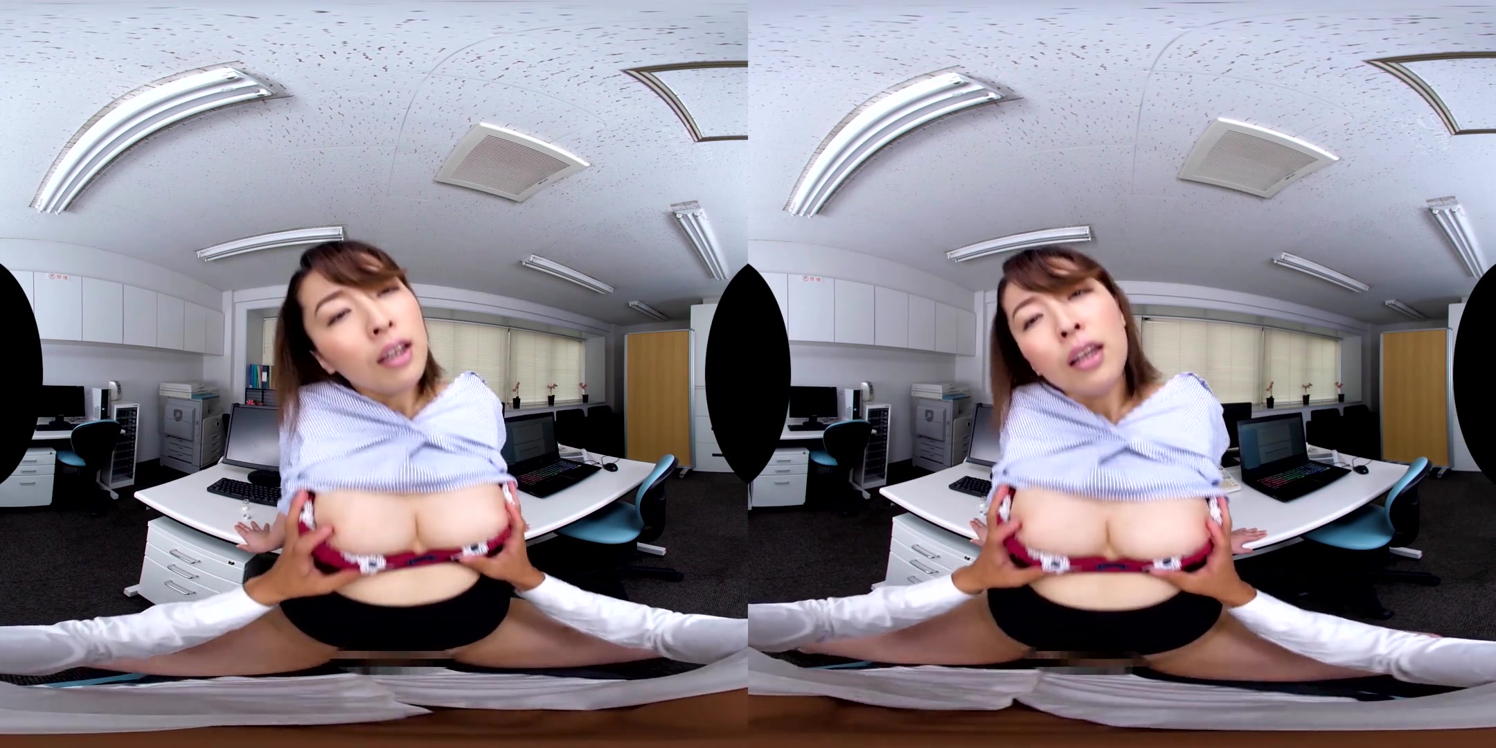 Your Decadent Female Boss Drank an Aphrodisiac - Asian Office Creampie