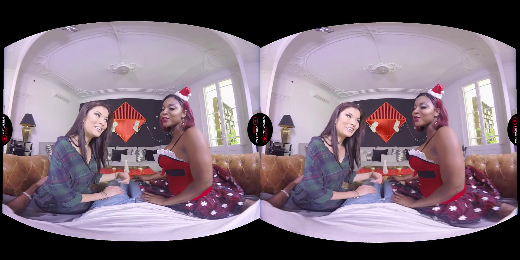 Jasmine Webb & Miyuki Step son in Capital sins: Greed Christmas Special - VirtualRealPorn