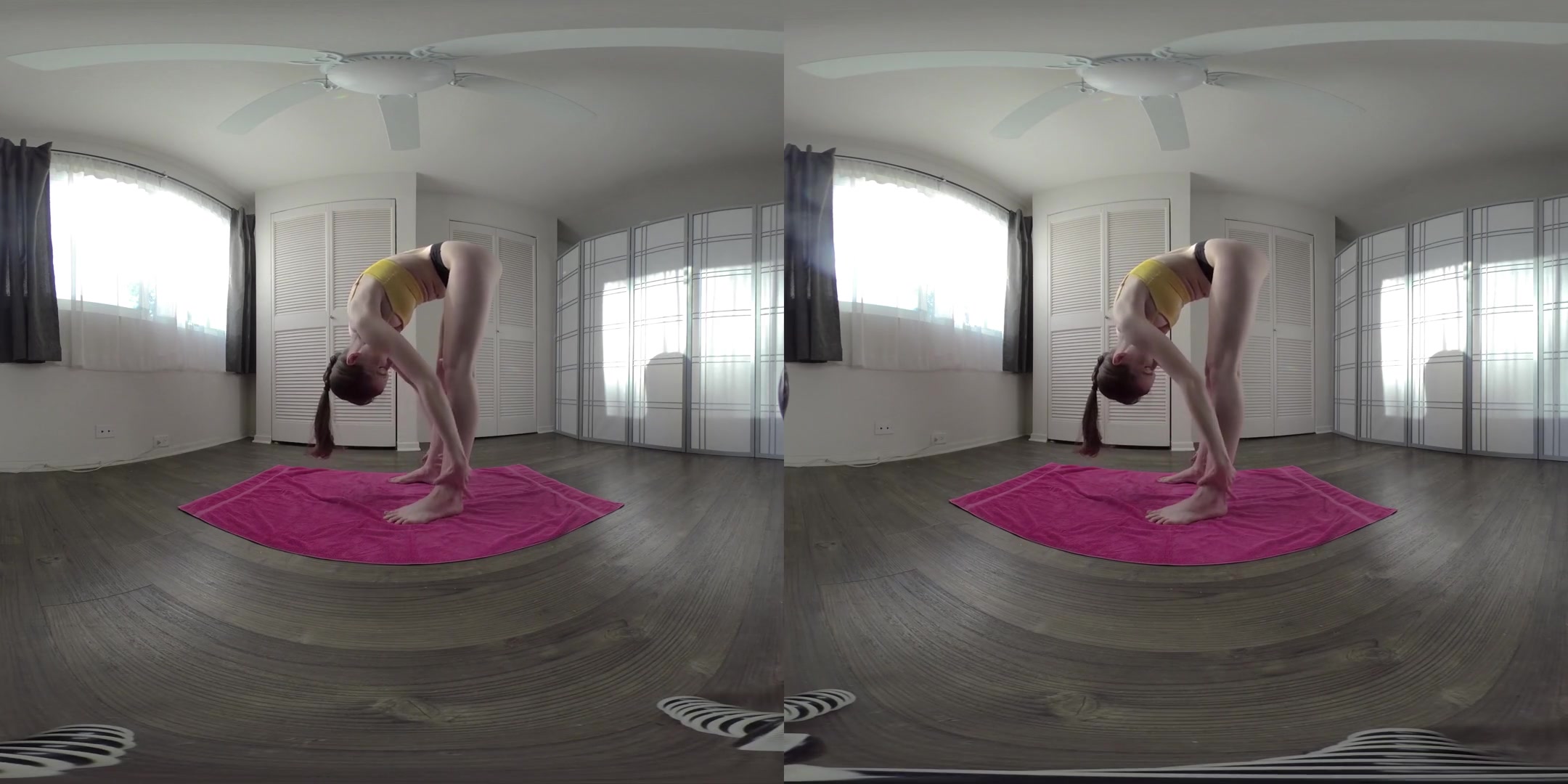 Yoga - Virtual Girlfriend Naked and Stretching - SexLikeReal