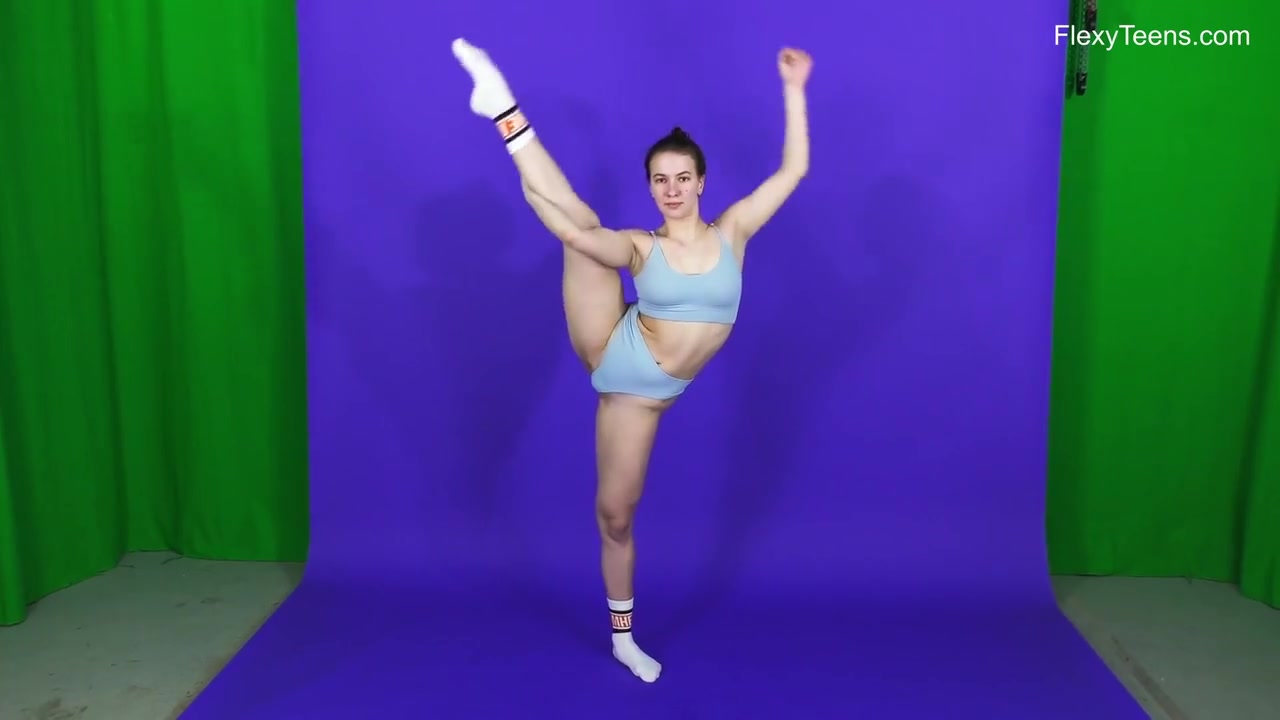 Russian Brunette Big Tits Gymnast Is Out Of This World