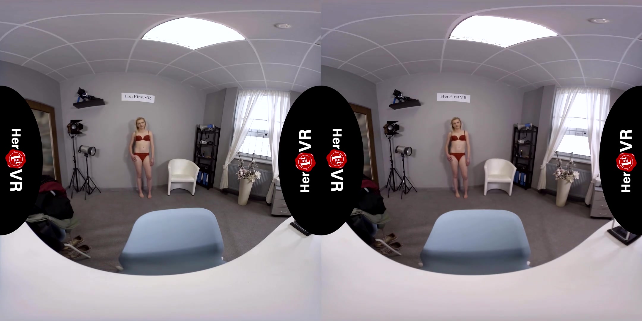 Tyna Gold - First VR Casting - SexLikeReal