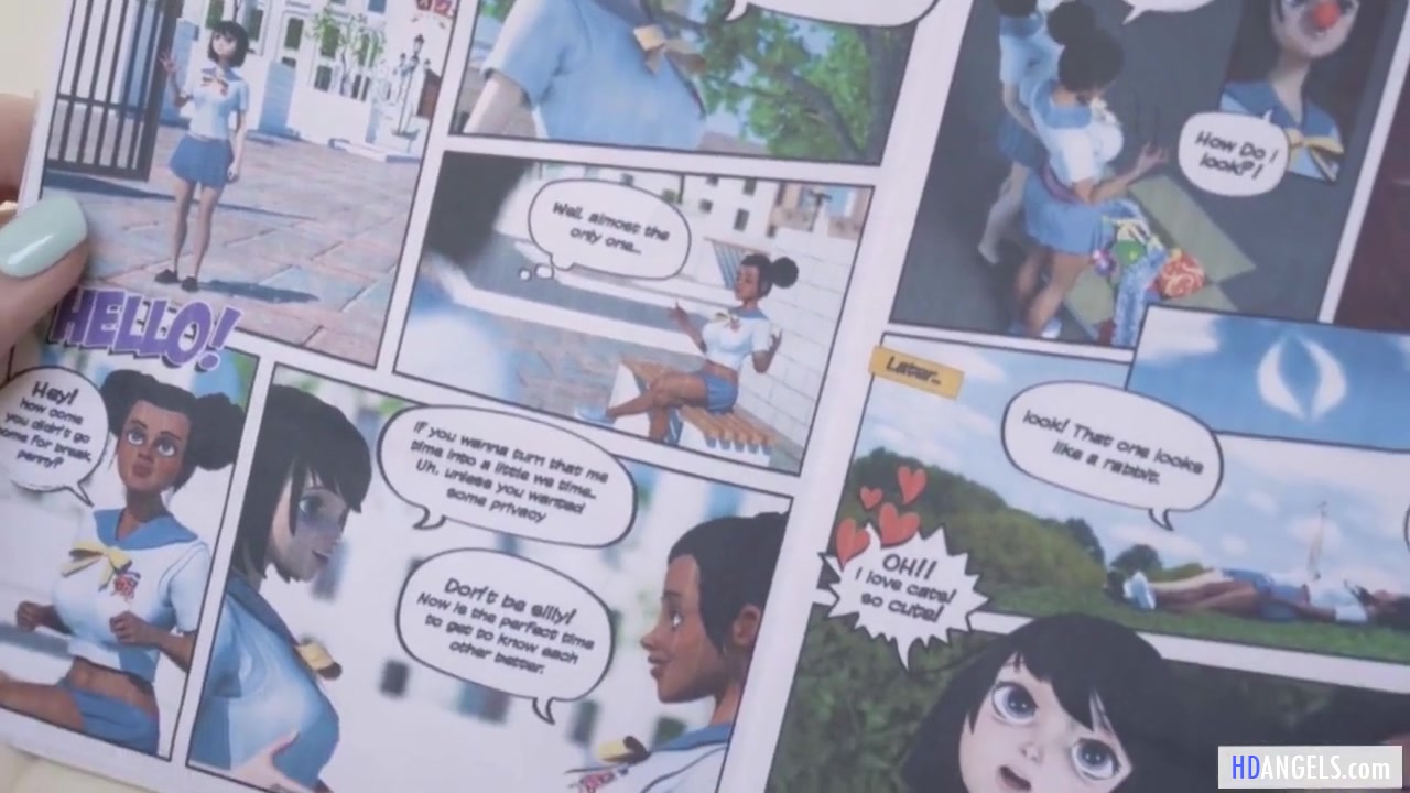 Nerdy Girls First Erotic Comic Book With Lacy Lennon And Lily Larimar