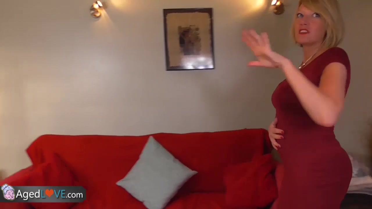 AGEDLOVE - Compilation of blonde matures having sex with young guys.