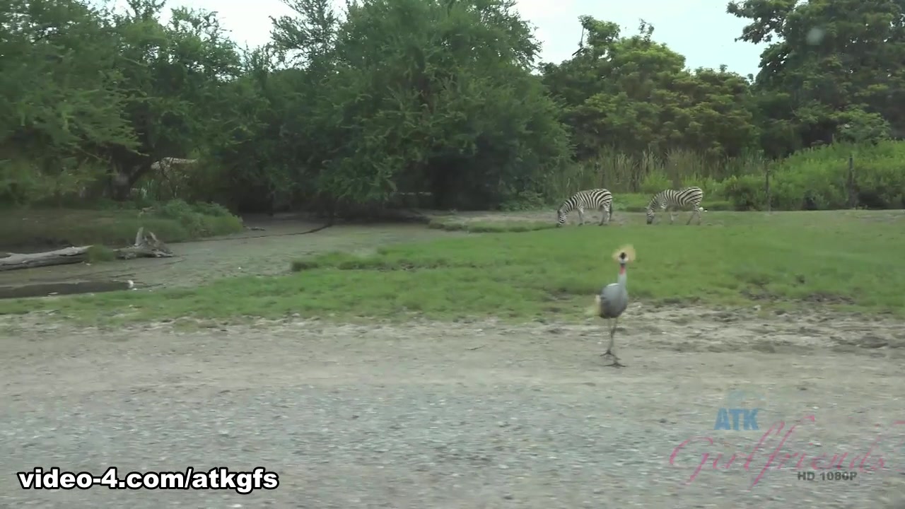 Moka Mora in Moka Is Having The Best Time Feeding Animals - ATKGirlfriends