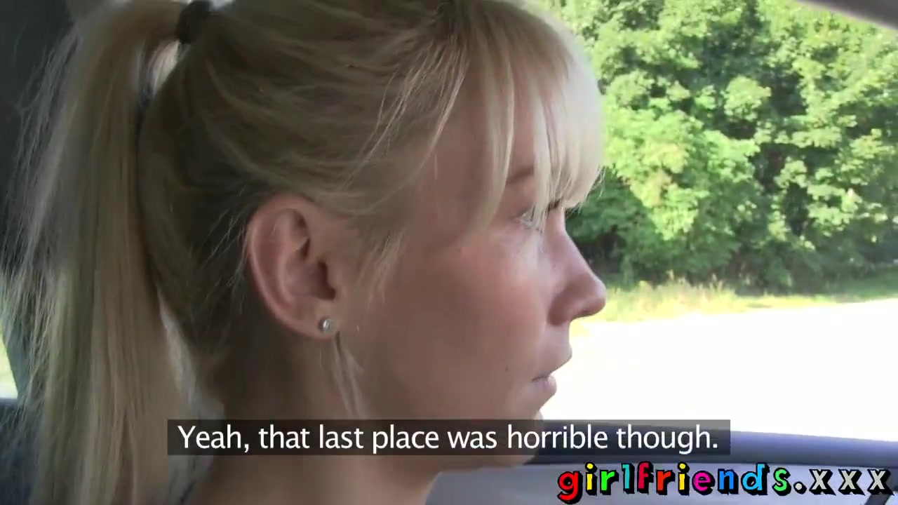 Girlfriends Fit babes eat pussy on back seat of a car