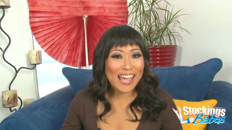 Pretty Asian Seducing a Black Hunk - LingerieQueens