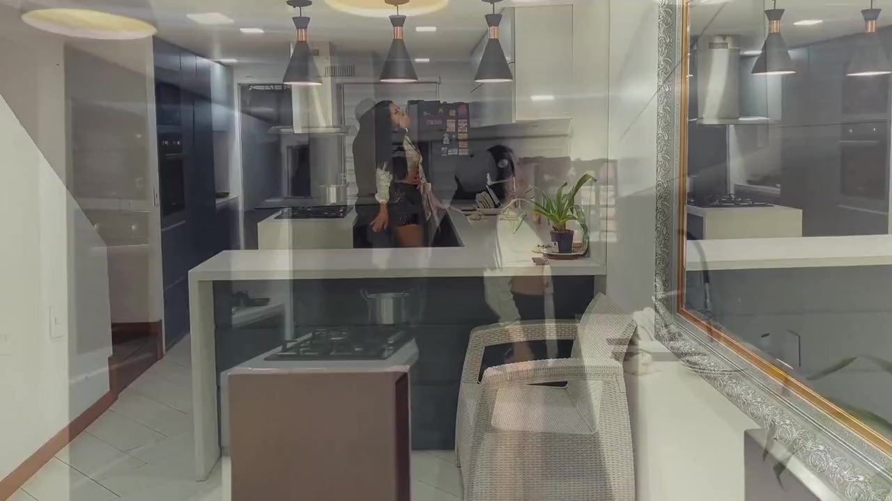 A Thief Enters My House And Fucks Me Hard In The Kitchen