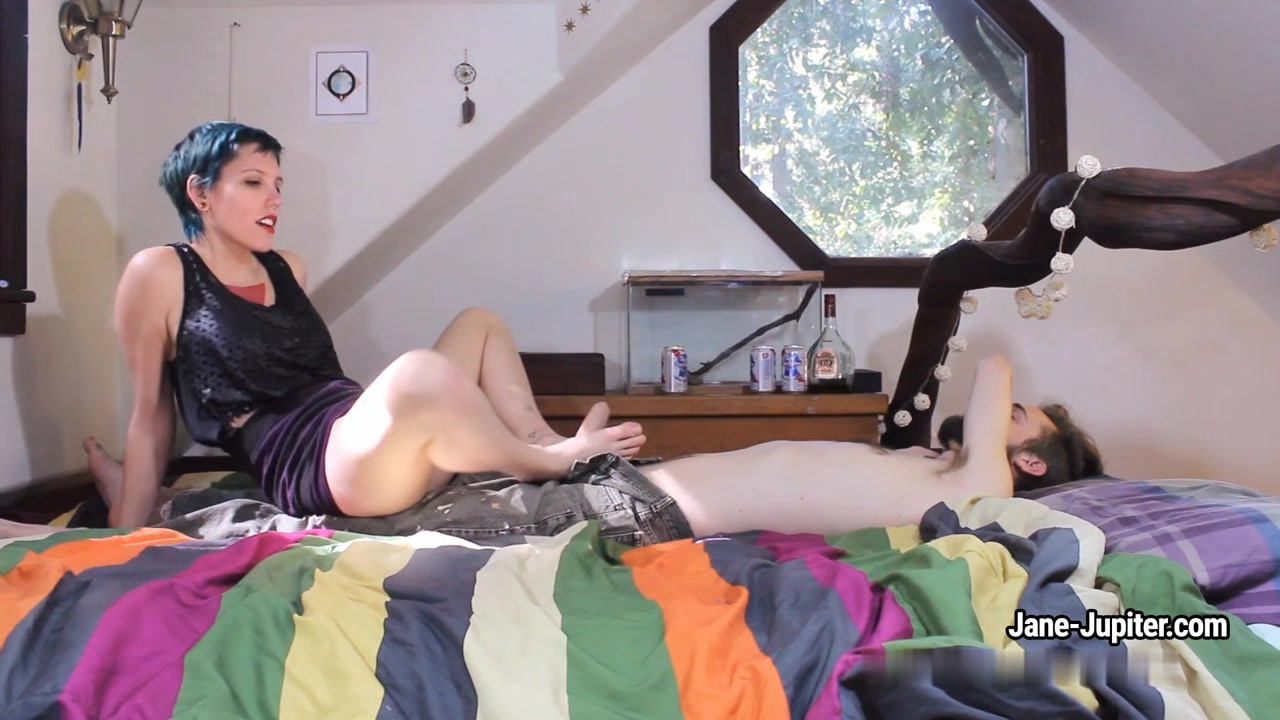 Jane Jupiter - Limp Foot Job And Blow Job
