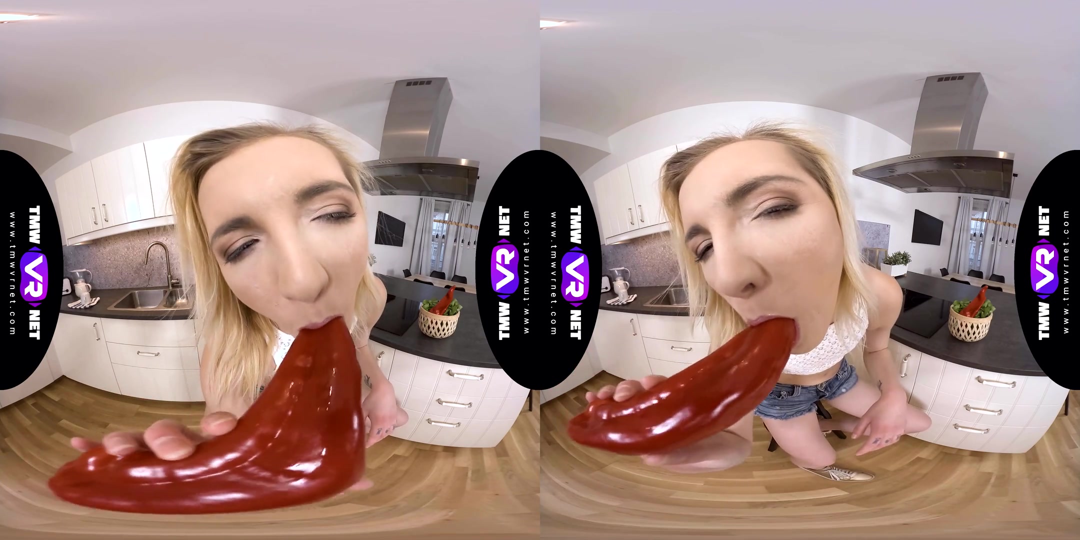 Hot Pepper For Salad And Orgasm - SexLikeReal