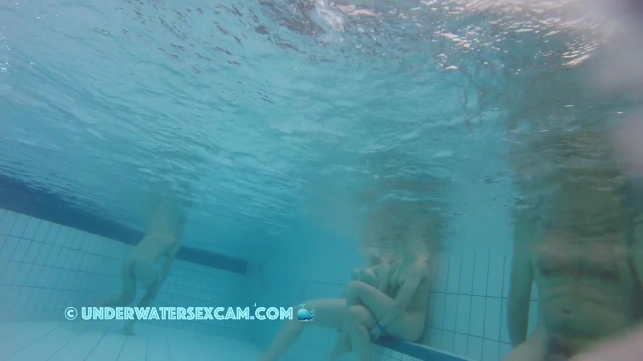 The Two Of Them Just Hang Out Naked In The Pool
