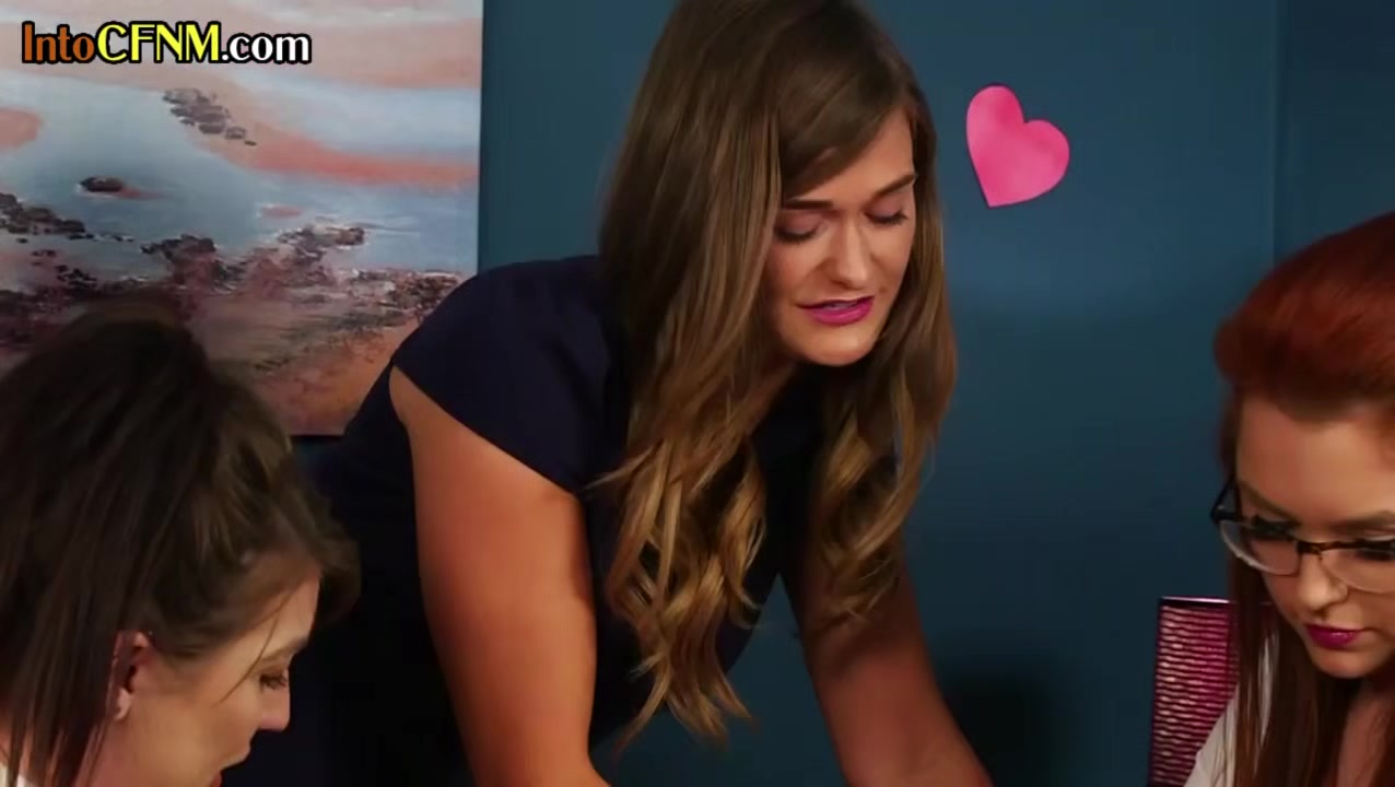 CFNM group BJ and HJ by classy dominant amateur babes