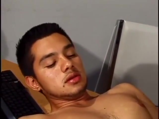 Hispanic Man Gets His Butthole Nailed On A Desk