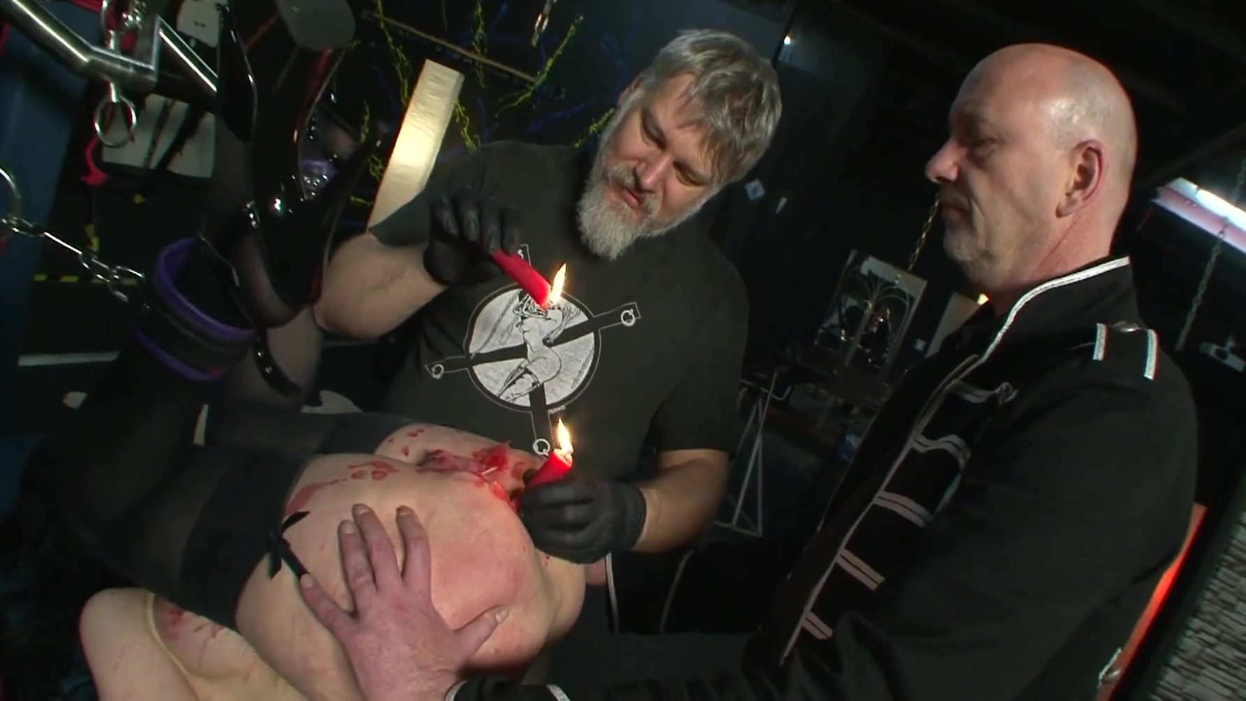 Ingo And His Sexy Bdsm Sex Slaves Tied Up And Pussy Toyed