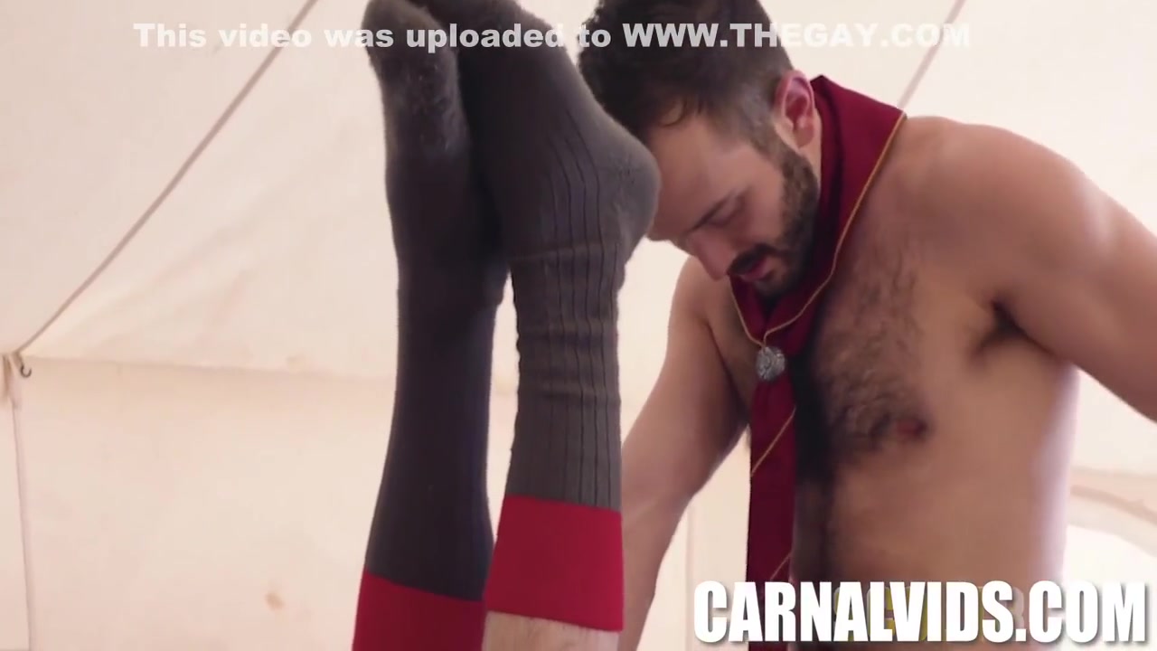 Gay Porn - Nathan Seduces His Cheif In Campsite 8 Min