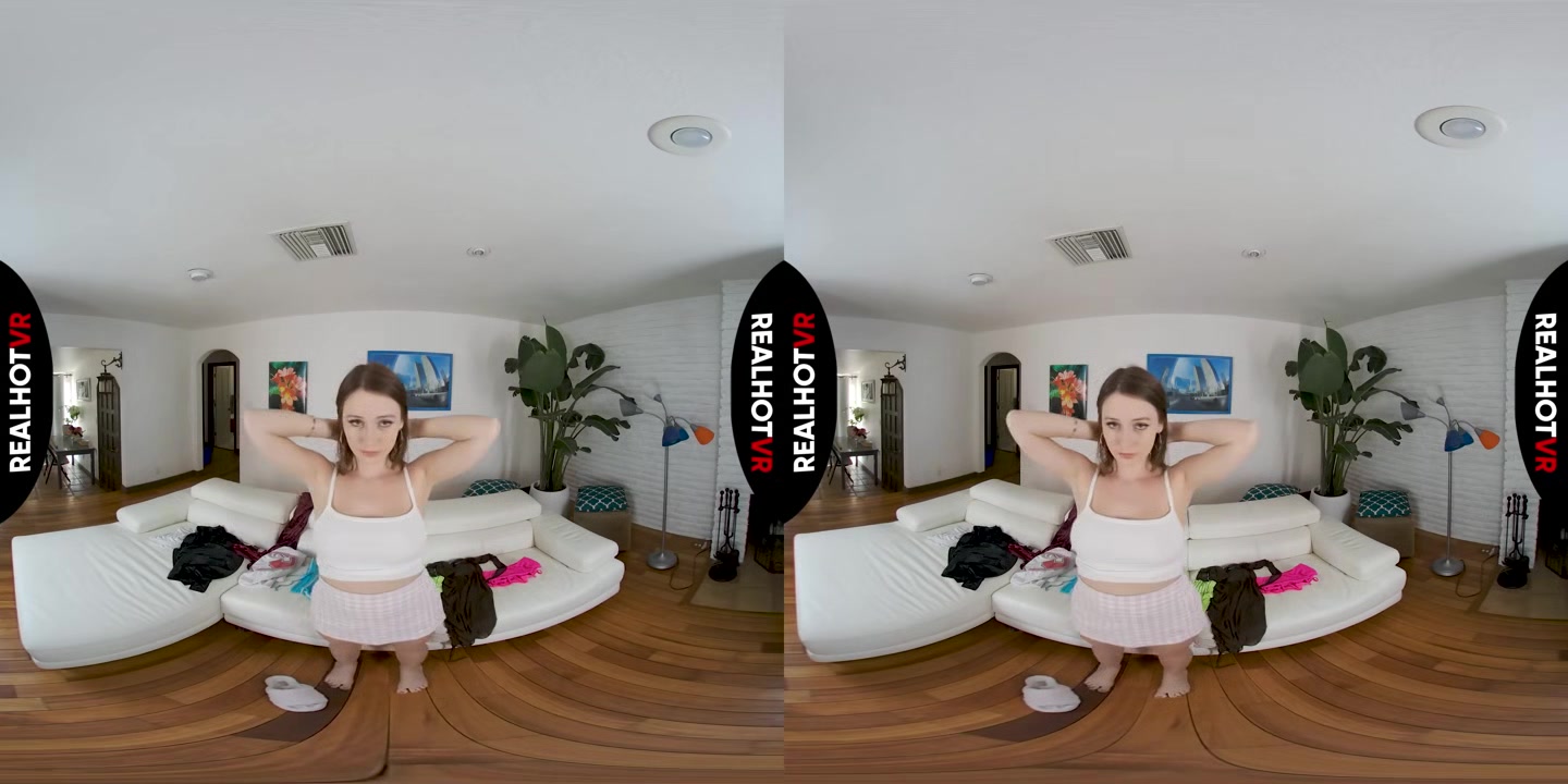 Masturbate To My Teen Tits While I Try On Sexy Cocktail Dresses & Tight Short Shorts - RealHotVR