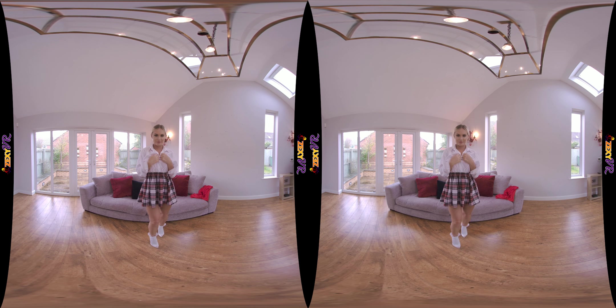 Under My Skirt featuring Louise - ZexyVR