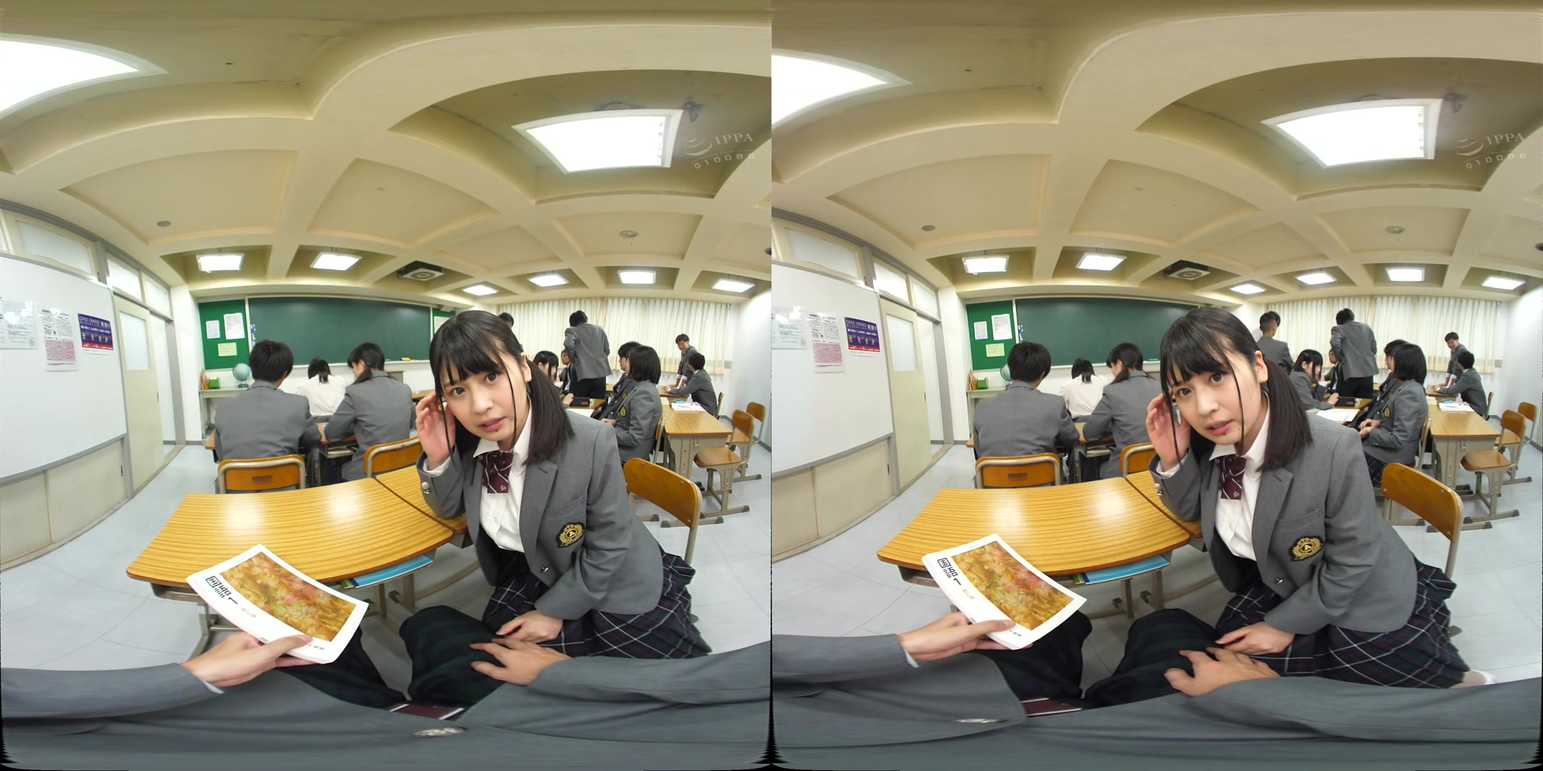 The Experience of VR 2: Secret Kissing and Handjobs at your Desk and Passionate Sex After School - NATURALHIGH