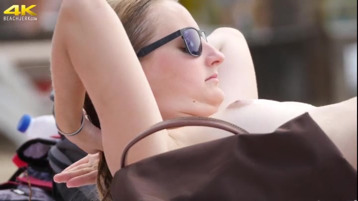 Naturally Busty - BeachJerk