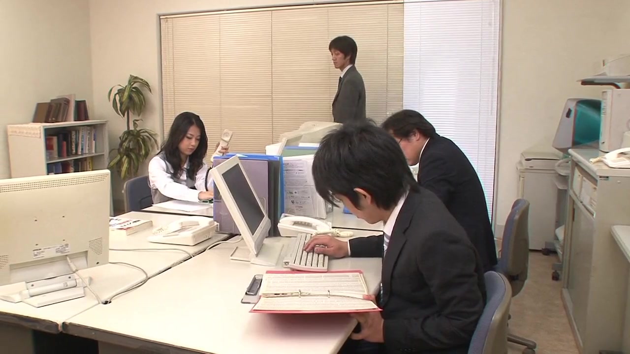 Having fun with an incredibly hot Japanese secretary by Our Offices in Japan