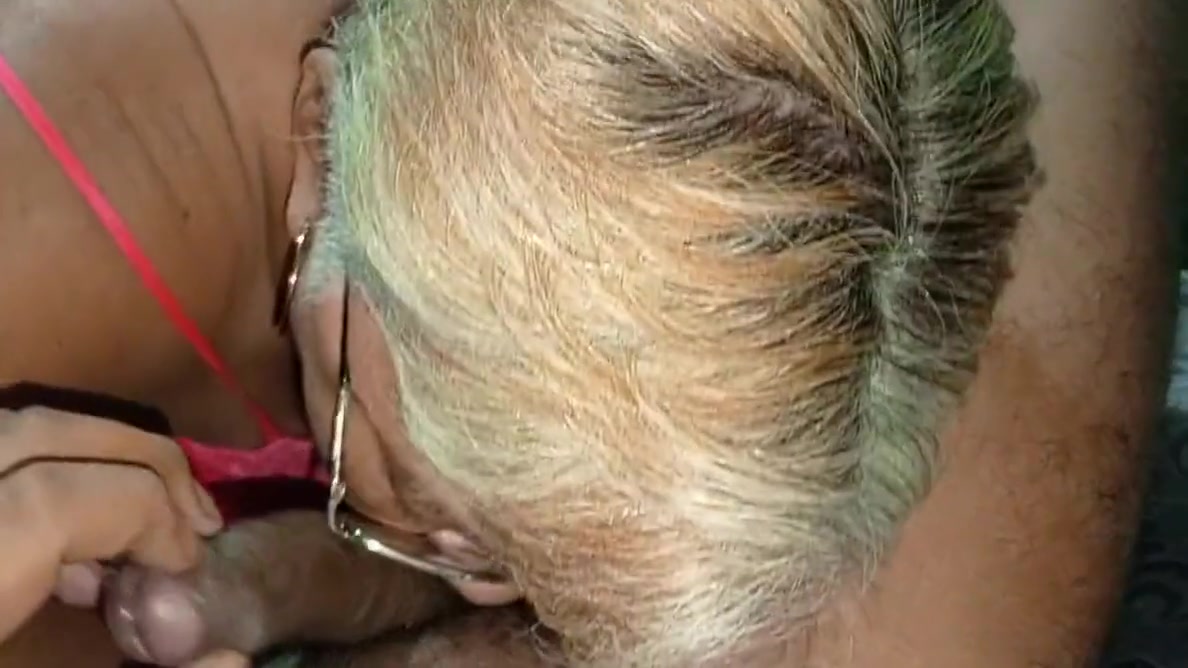Old Stepmother Lets Him Fuck Her Mouth And Put His Balls In Her Mouth