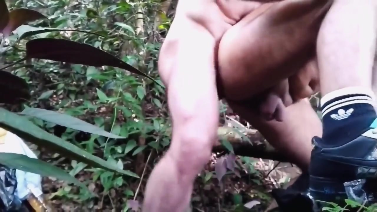 Cruising Fucking In Public Outdoors With A Stranger Bareback I Cum Inside And Open His Male Ass
