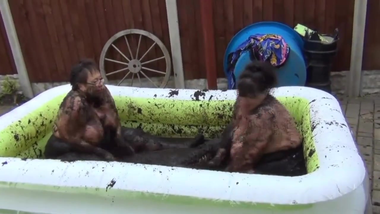 Kim & Honey Mud Wrestling Pt2 - TacAmateurs