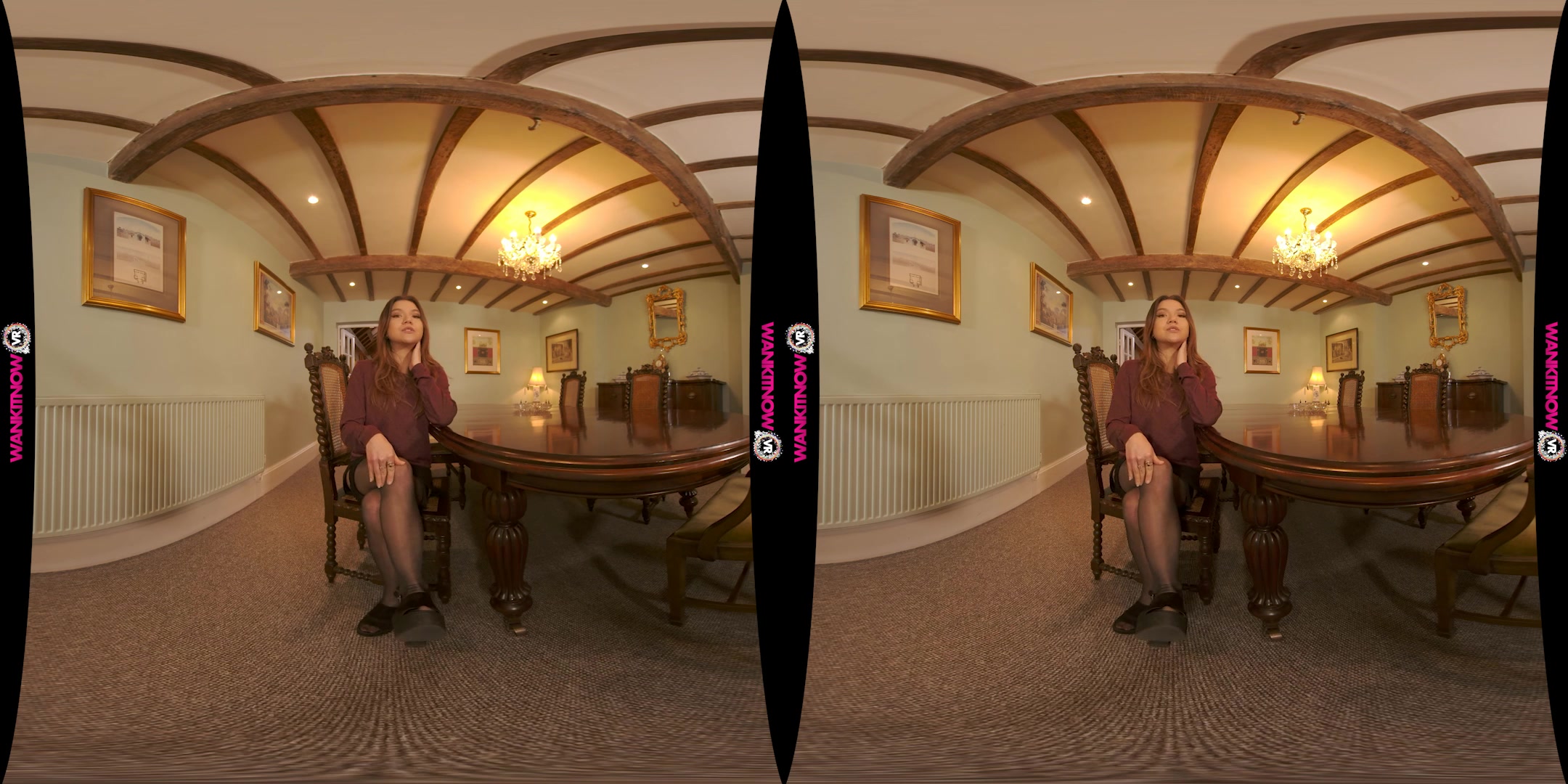 Hard Negotiations featuring Maya - WankitNowVR