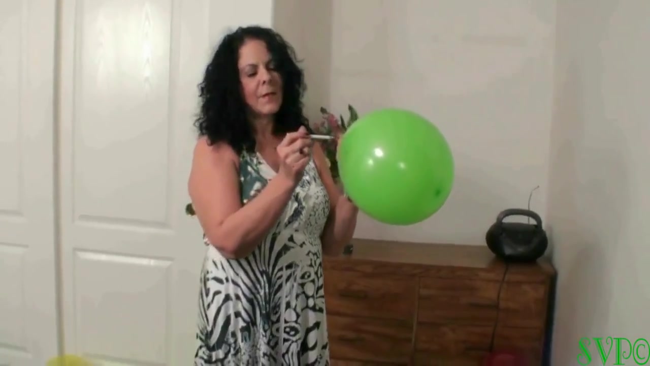Two Grannies Satisfy A Balloon Busting Fetish