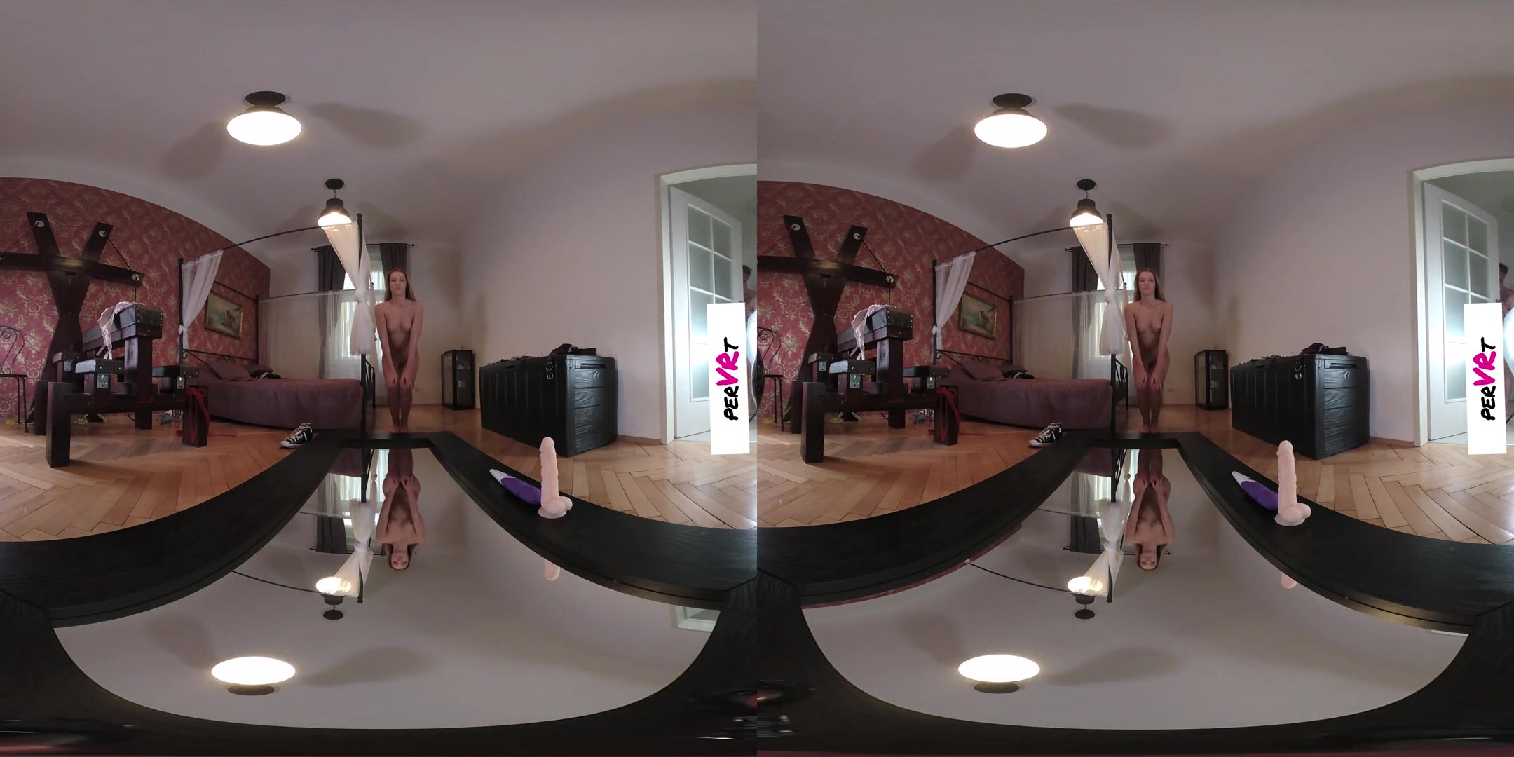 Alexis Crystal in Alexis Crystal in The Kinky Flat - Ep. 1: The Mirror - perVRt