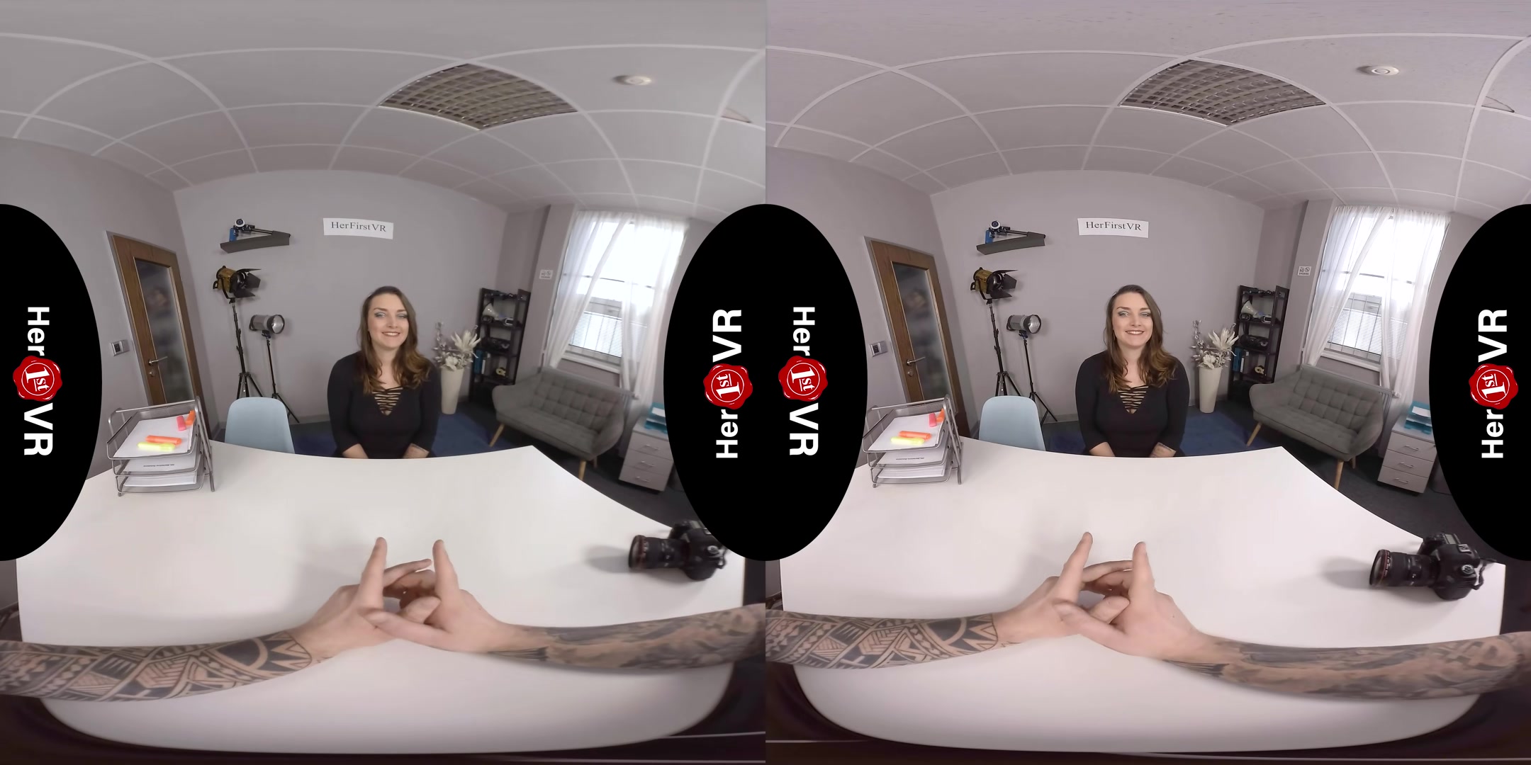 Lea - VR Casting - HerFirstVR