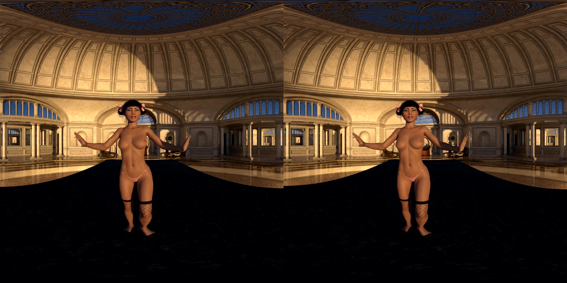Shimmy Topless - 3D CG VR Solo - SkinRays - SexLikeReal