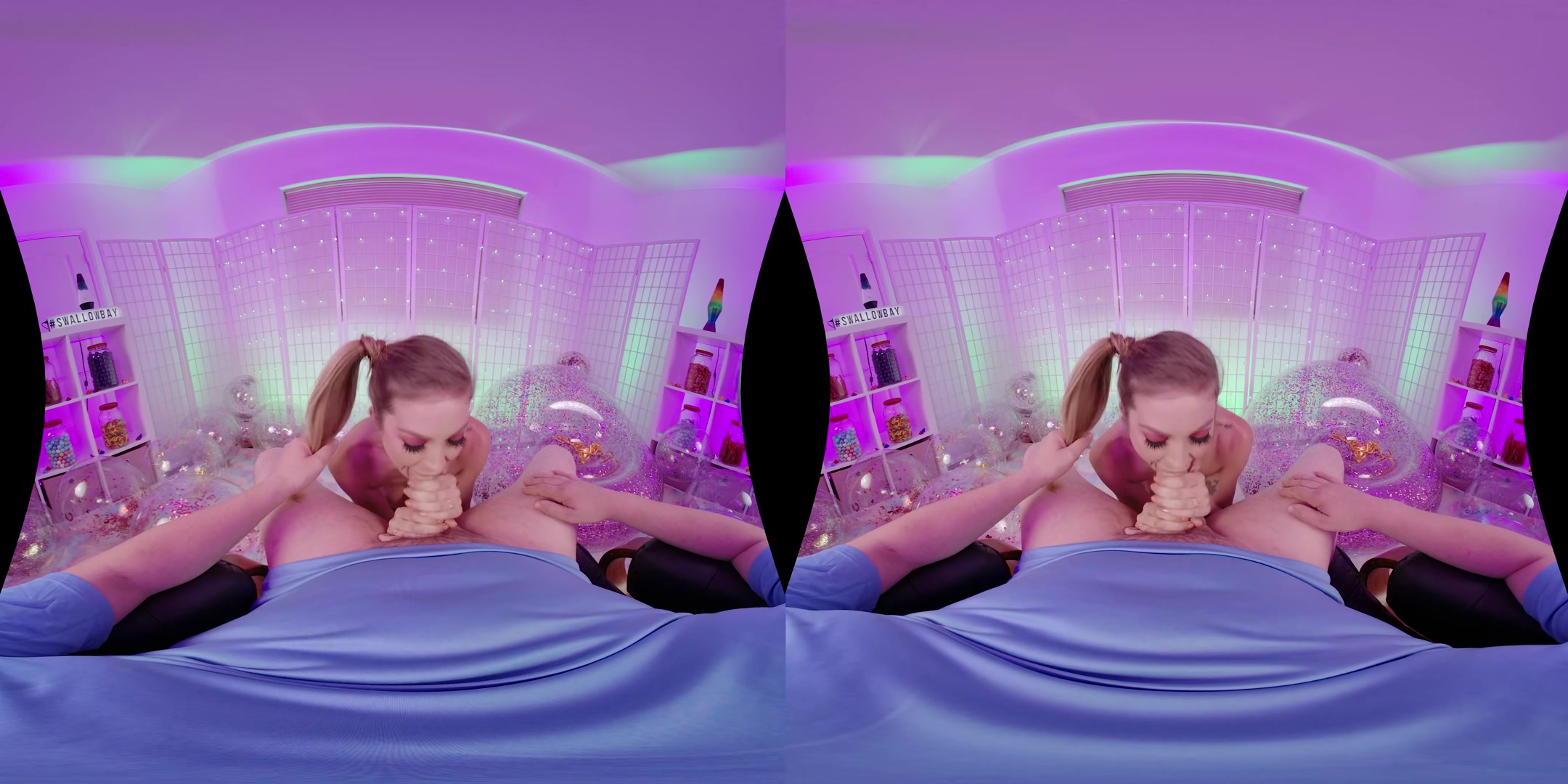 Leah's Licorice Sloppy Blow Job - Swallowbay