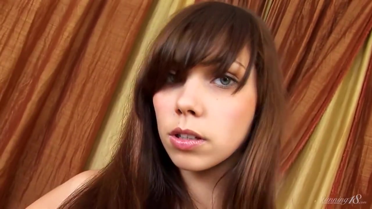 Bright Eyed Brunette Lucie Takes Off Her Hot Lingerie!