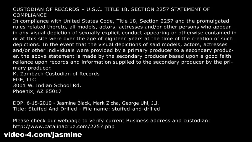 Jasmine Black in Stuffed and Drilled - Jasmine Black Videos