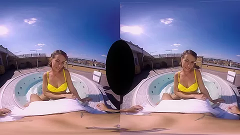 Caroline Ardolino in Jacuzzi Fun - POV - RealityLovers