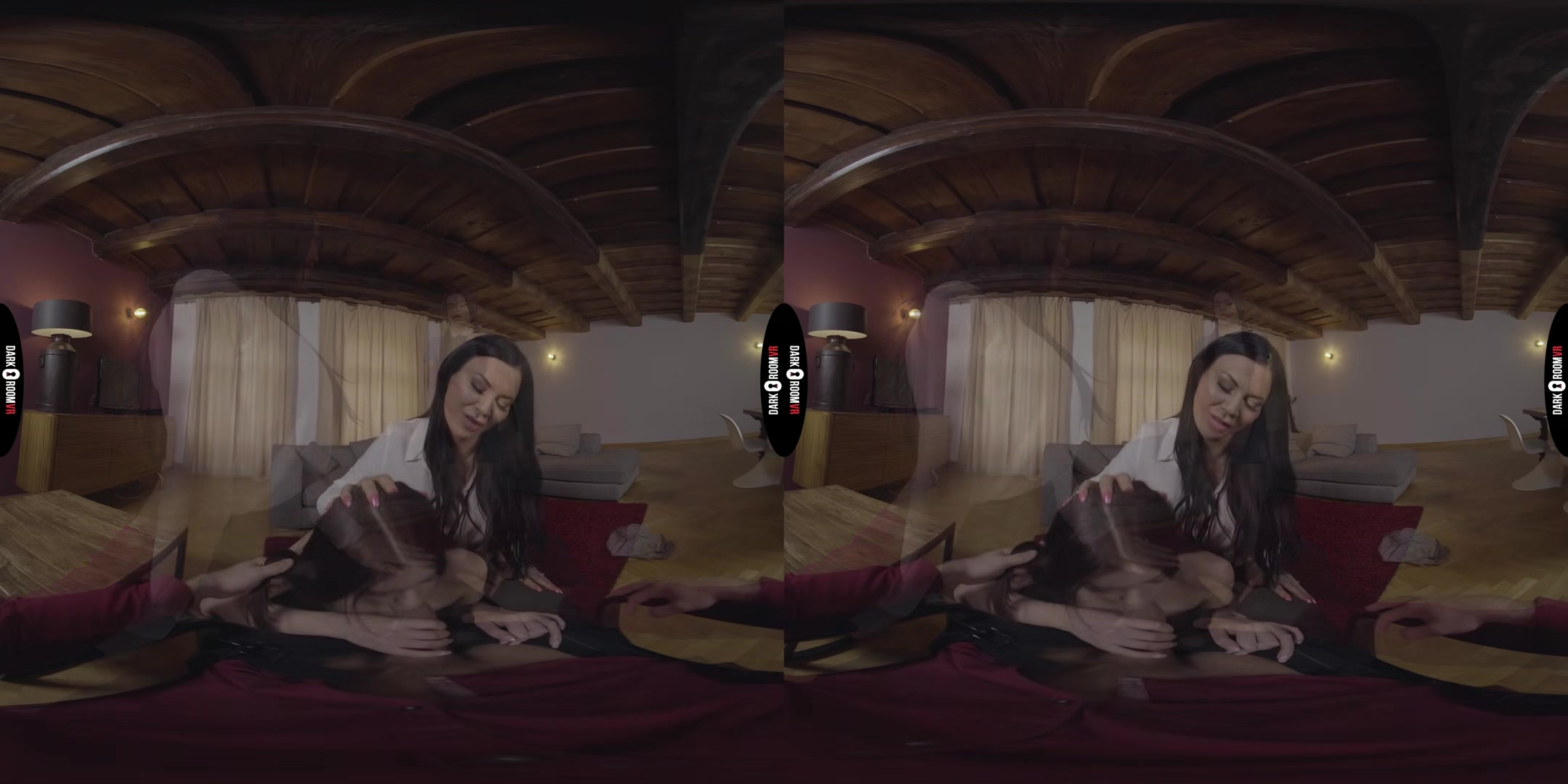 Emily Mayers & Jasmine Jae VR Porn: Do What We Say, Little Bitch - DarkRoomVR