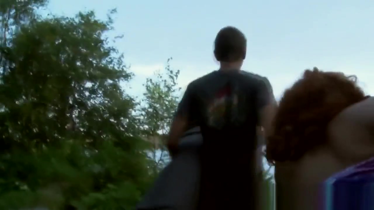 Ginger teen 18+ cum outdoor