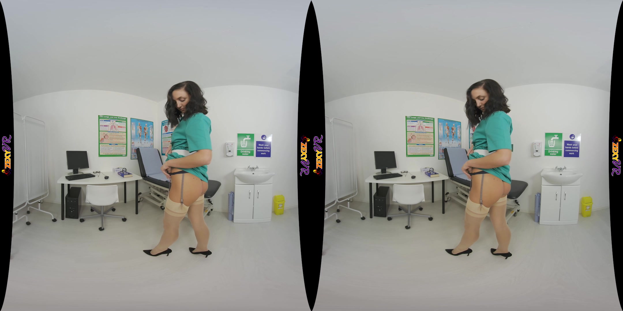 Virtual Nurse featuring Mia J - ZexyVR