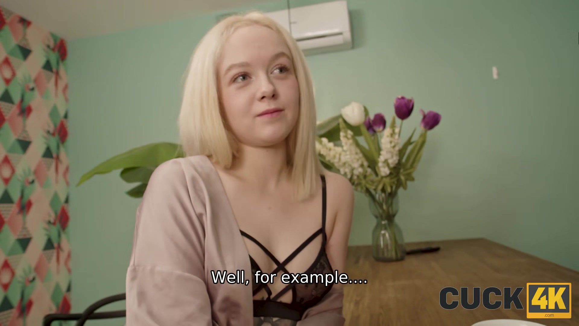 CUCK4K. Five Dicks, One Wife